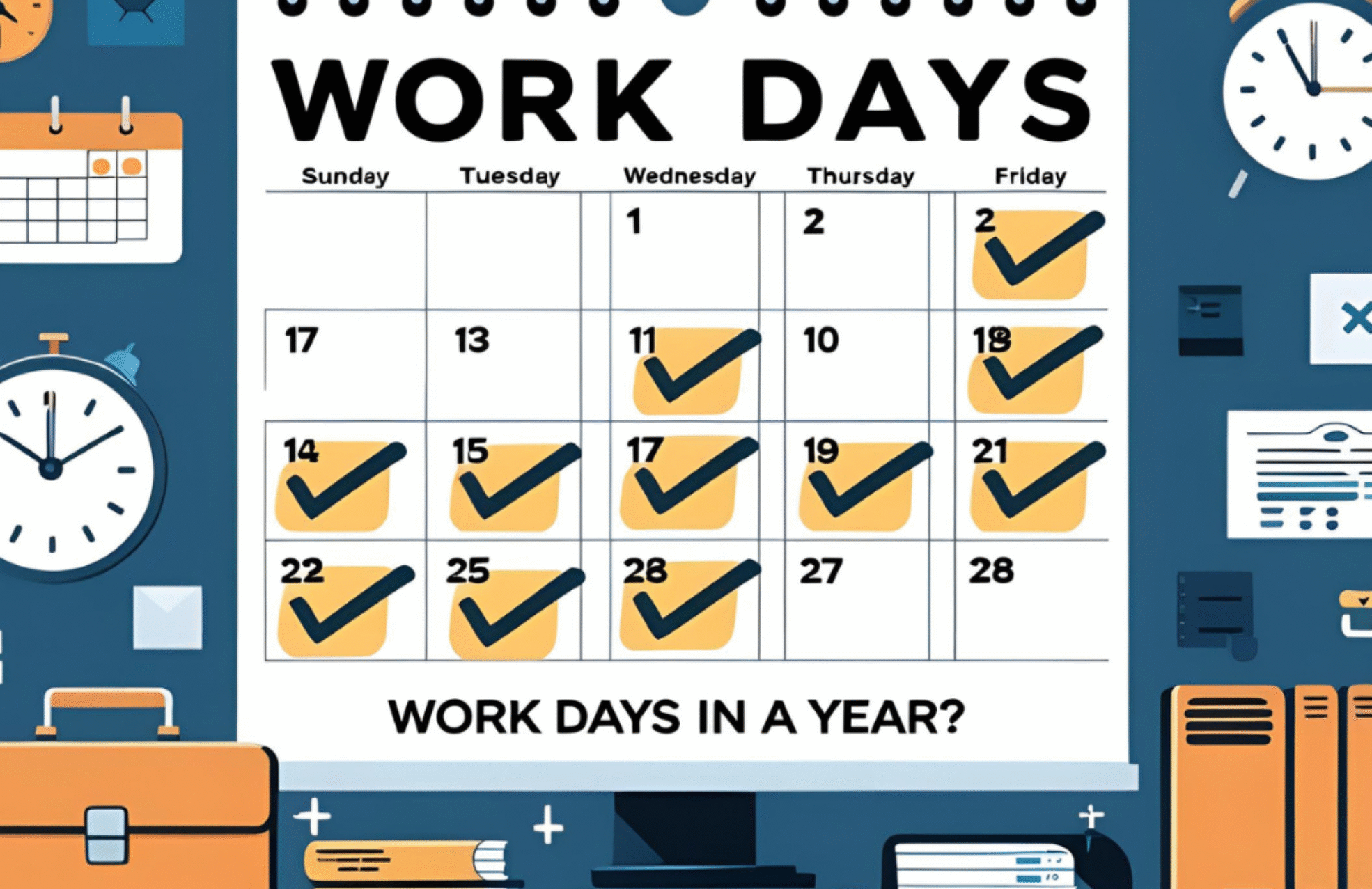 How Many Work Days in a Year