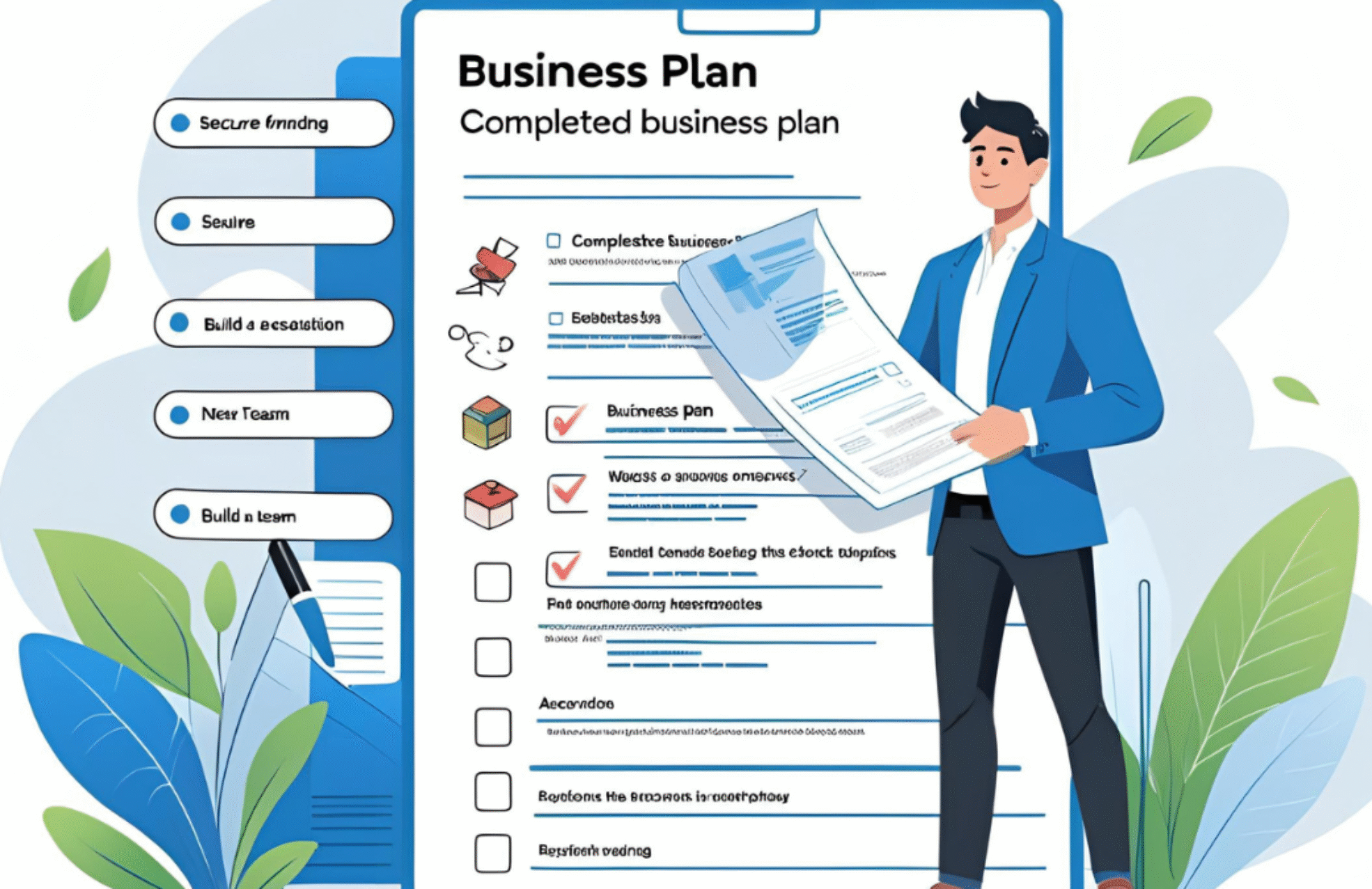 What Must an Entrepreneur Do After Creating a Business Plan
